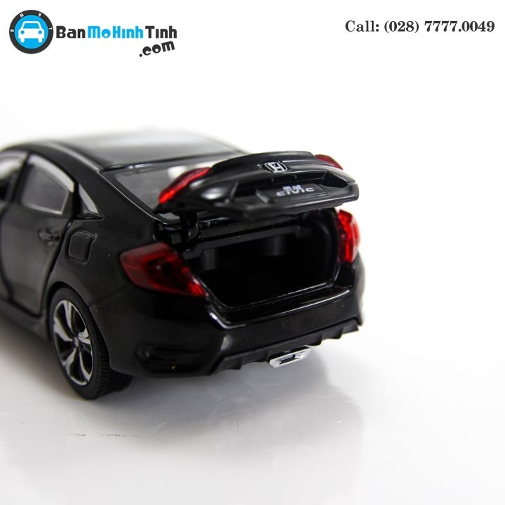 MÔ HÌNH HONDA CIVIC BLACK 1:32 JACKIE KIM