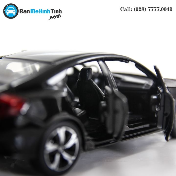 MÔ HÌNH HONDA CIVIC BLACK 1:32 JACKIE KIM