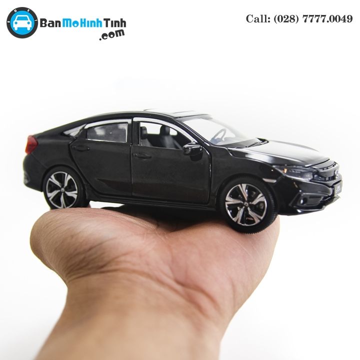 MÔ HÌNH HONDA CIVIC BLACK 1:32 JACKIE KIM