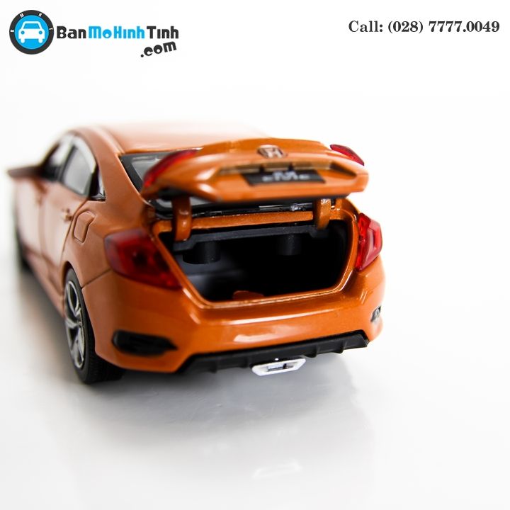 MÔ HÌNH HONDA CIVIC ORANGE 1:32 JACKIE KIM