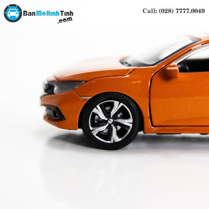 MÔ HÌNH HONDA CIVIC ORANGE 1:32 JACKIE KIM