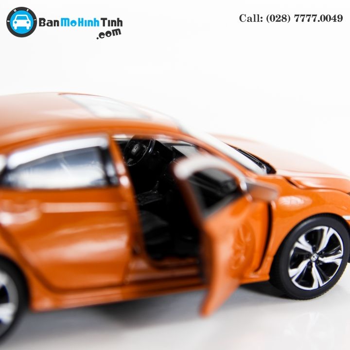 MÔ HÌNH HONDA CIVIC ORANGE 1:32 JACKIE KIM