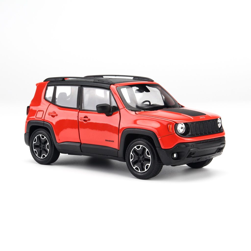 Mô hình xe Jeep Renegade Trailhawk Orange 1:24 Welly - 24071