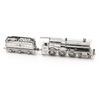 Mô hình kim loại lắp ráp 3D Hogwarts Express (Tàu Tốc Hành Hogwarts) (Silver) - Piecefun MP401