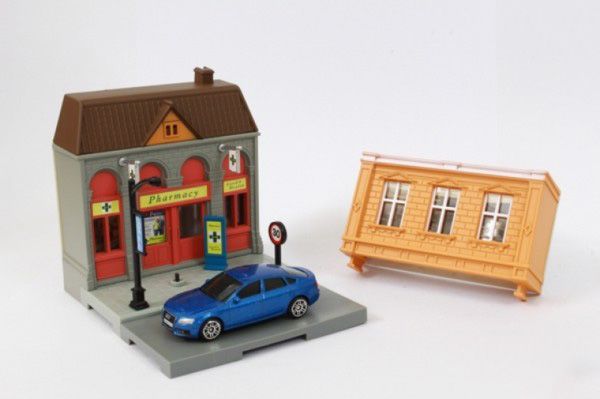 Mô hình Diorama Pharmacy - Audi A5 1:64 UNI ( 614006)