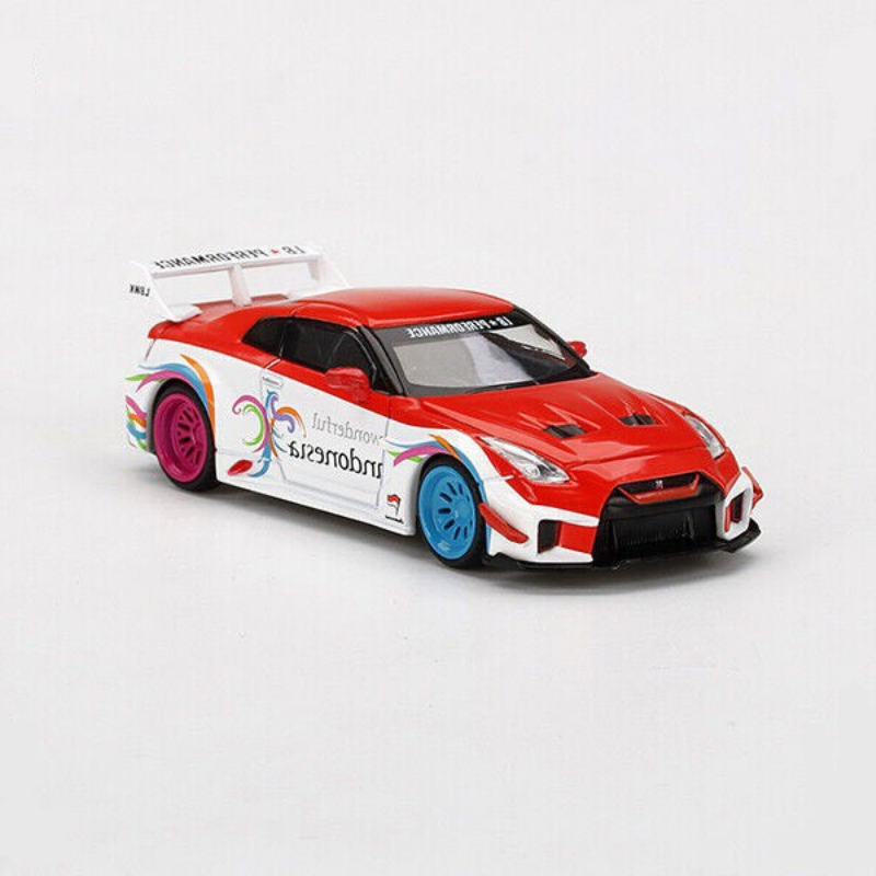 Mô hình xe Nissan GT-R R35 2009 Liberty Walk LB Works 1:64 MiniGT