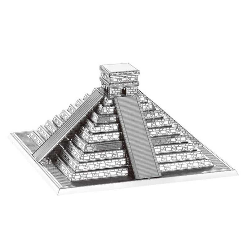 Mô hình Kim Tự Tháp Maya lắp ráp kim loại 3D  – Metal Works MP082