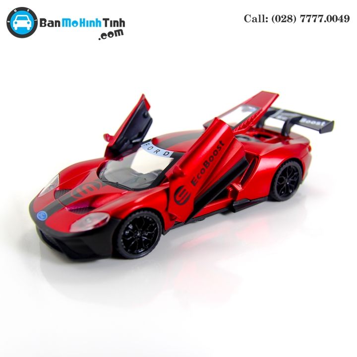 MÔ HÌNH FORD GT ECOBOOST 2017 RED 1:32- NEWAO