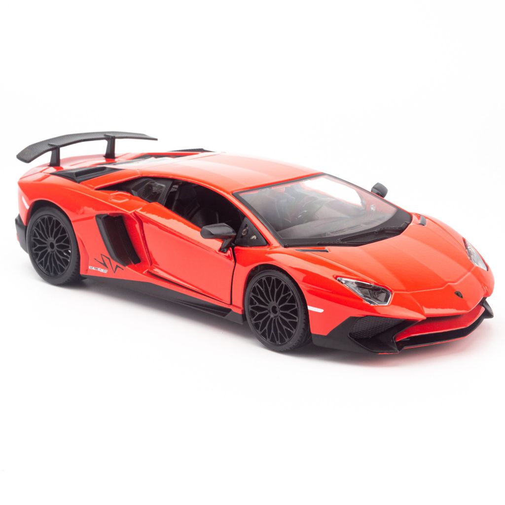  Mô hình xe Lamborghini Aventador LP750-4 SV 1:24 Bburago Red - MH18-21079 