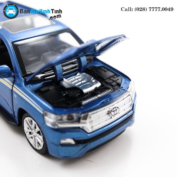MÔ HÌNH TOYOTA LAND CRUISER 2019-V8 BLUE 1:32 MINIAUTO