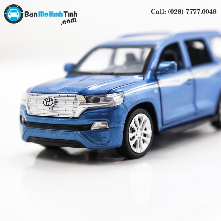 MÔ HÌNH TOYOTA LAND CRUISER 2019-V8 BLUE 1:32 MINIAUTO