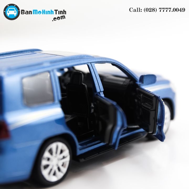 MÔ HÌNH TOYOTA LAND CRUISER 2019-V8 BLUE 1:32 MINIAUTO
