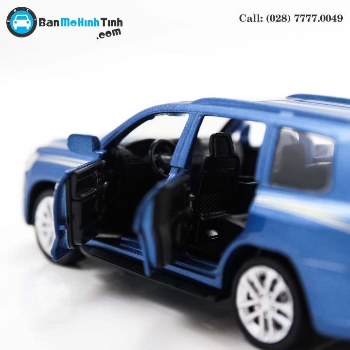MÔ HÌNH TOYOTA LAND CRUISER 2019-V8 BLUE 1:32 MINIAUTO