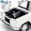 Mô hình xe Mercedes Benz 220 1:24 Welly