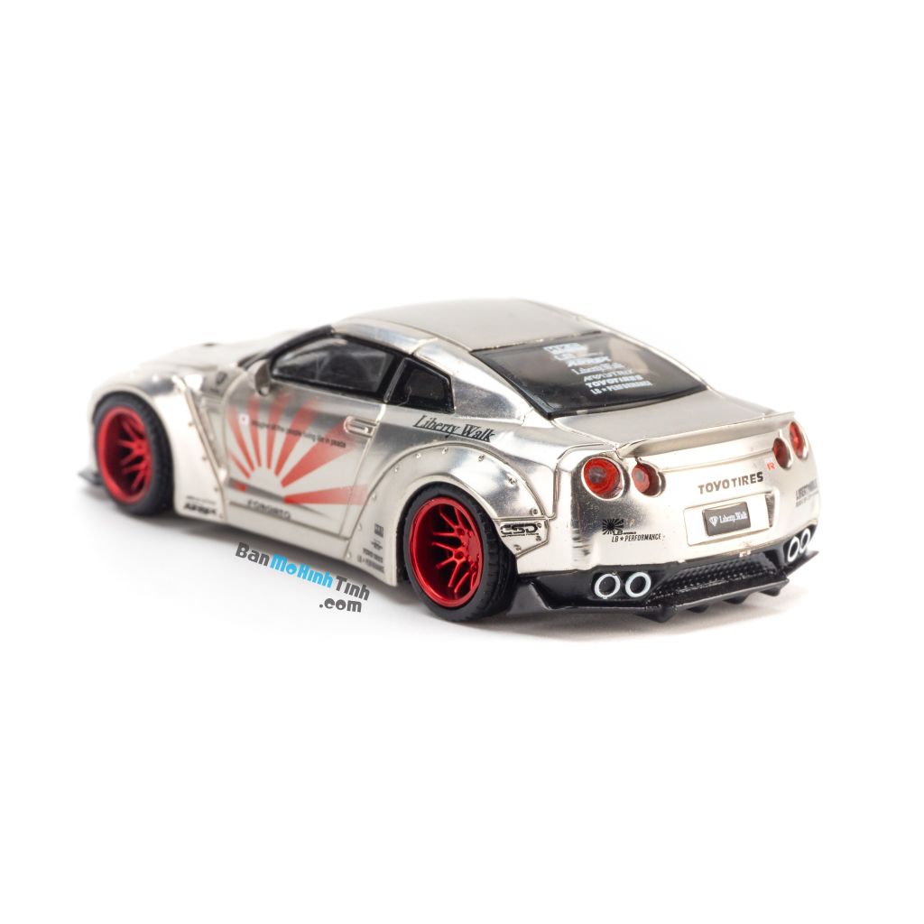 Mô hình xe Nissan GT-R R35 2009 Liberty Walk LB Works 1:64 MiniGT