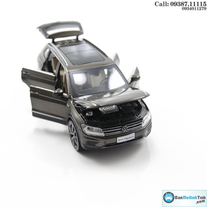 MÔ HÌNH VOLKSWAGEN NEW TIGUAN GREY 1:32 DEALER