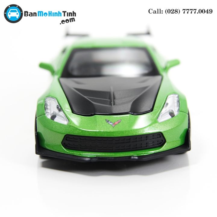 MÔ HÌNH CHELVOLET CORVETTE ZR1 GREEN 1:32 TYMODELS