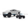 Mô hình xe Tesla Cyber Truck with motorbike 1:24 XHD