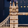 Mô Hình Gỗ Lắp Ráp 3D London Tower Bridge (Cầu Tháp Luân Đôn) (Wood Color) - Robotime TG412 - WP227