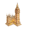 Mô Hình Gỗ Lắp Ráp 3D Big Ben Tower (Tháp Đồng Hồ Big Ben) (Wood Color) - Robotime TG507 - WP228