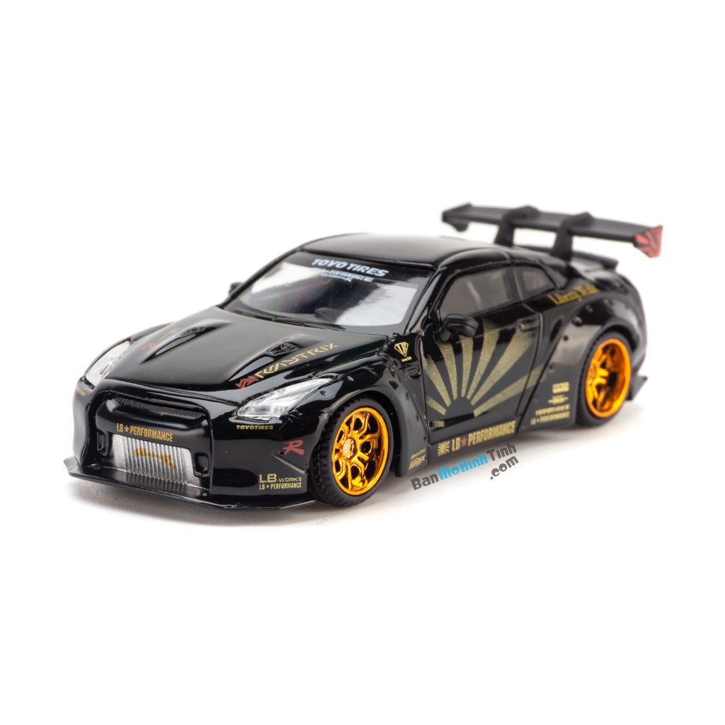 Mô hình xe Nissan GT-R R35 2009 Liberty Walk LB Works 1:64 MiniGT
