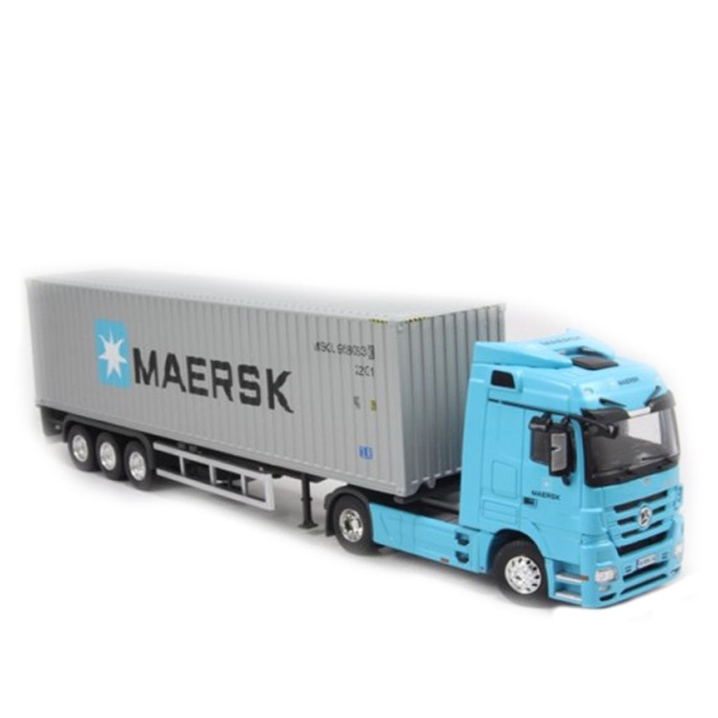  Mô hình xe Mercedes-Benz Actros - Maersk container 1:50 Dealer 