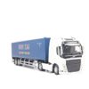 Mô hình xe Volvo FH04 Globe - Wanhai container 1:50 Dealer