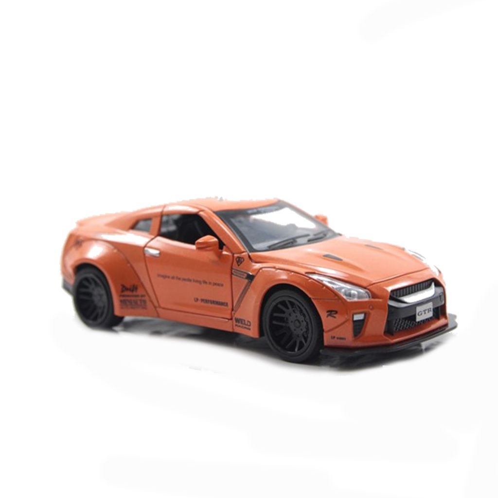 Mô hình xe Nissan GTR Orange 1:32 Miniauto