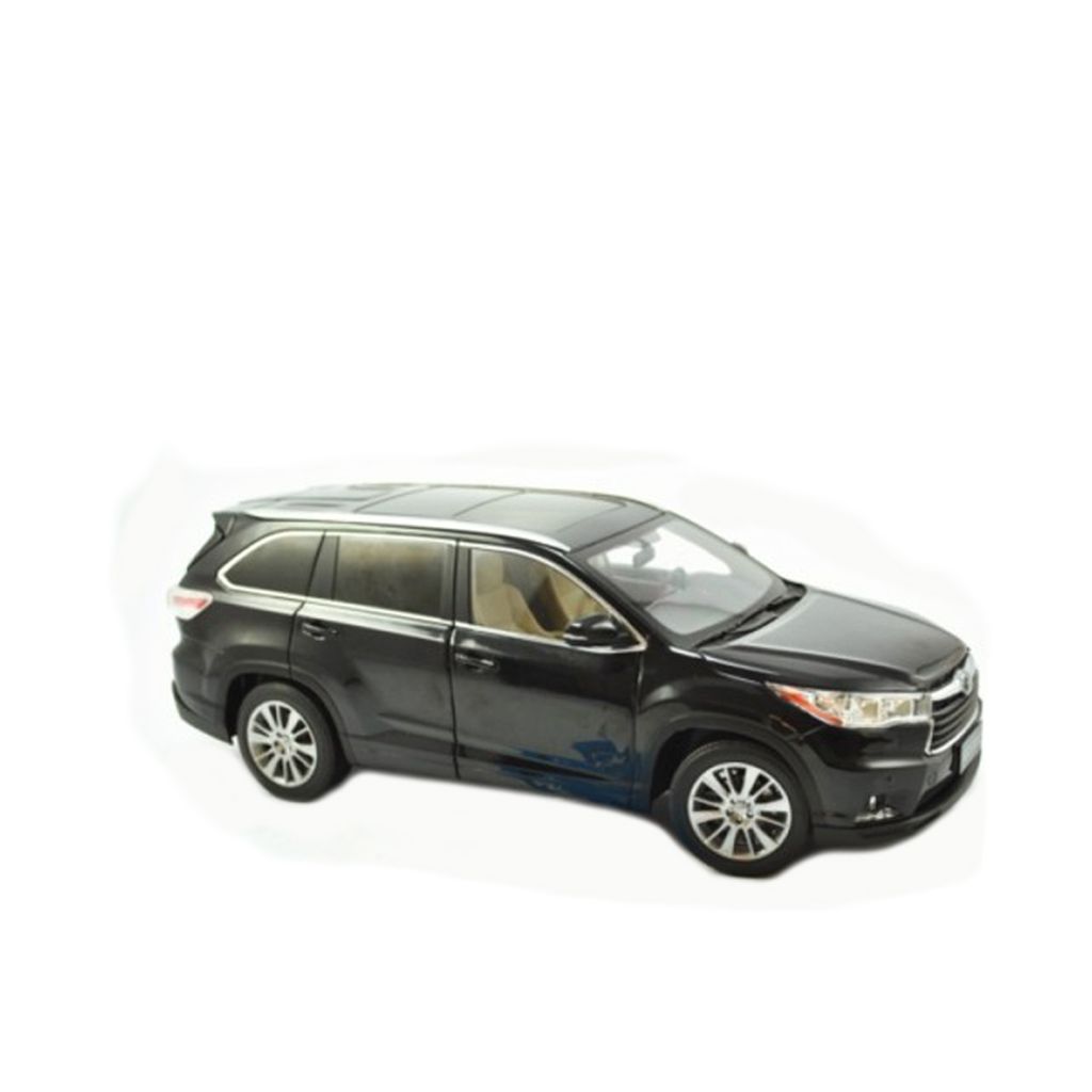  Mô hình xe Toyota Highlander 2014 Black 1:18 Paudi 