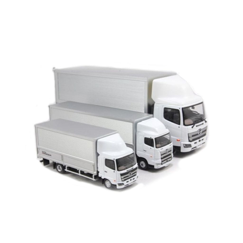  Mô hình xe Hino truck set 1:43, 1:64 Dealer 