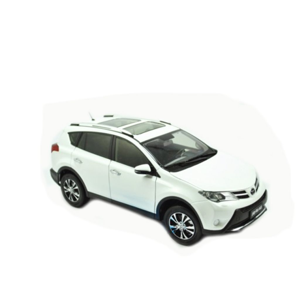  Mô hình xe Toyota RAV4 2014 White 1:18 Paudi 