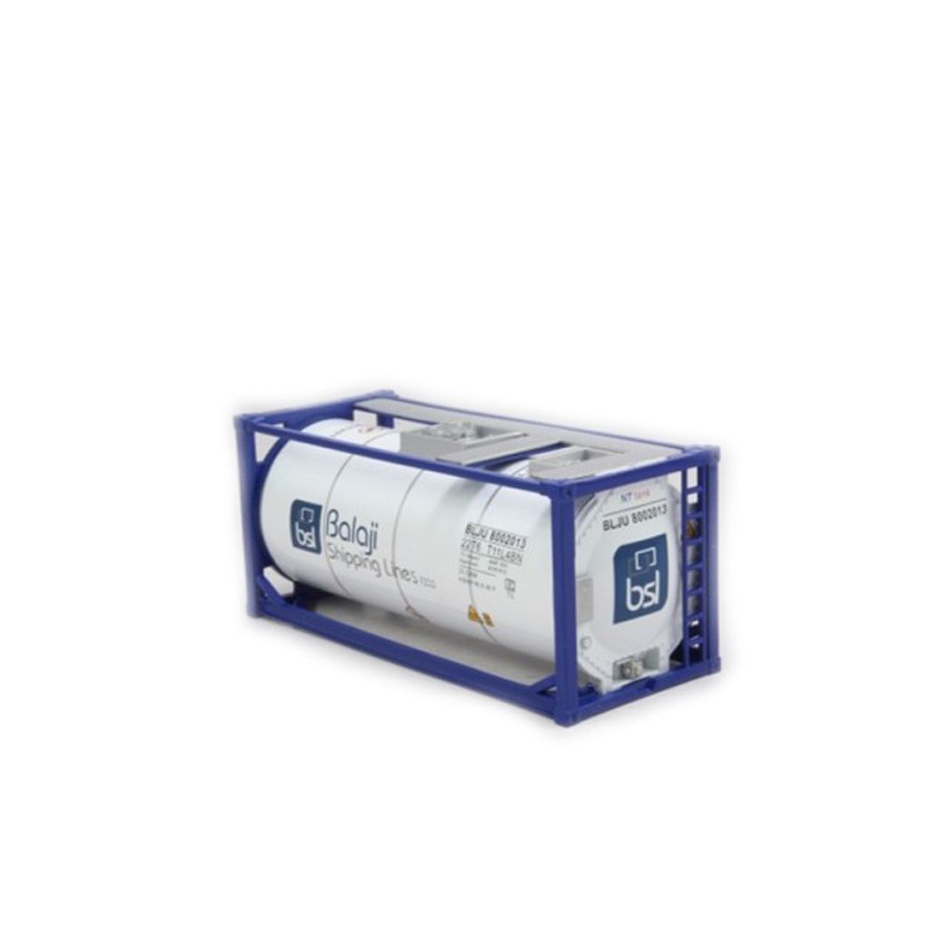 Mô hình container Balaj - ISO Tank White 1:50 Dealer