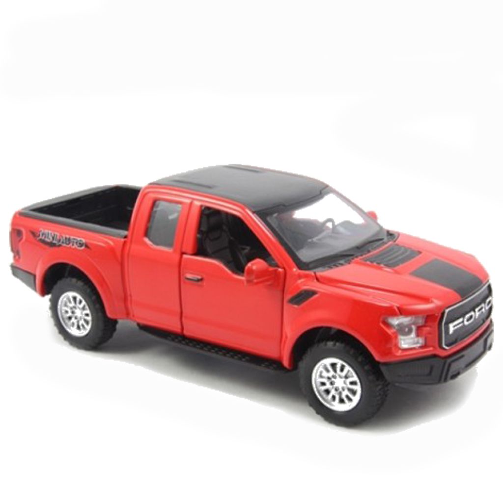 Mô hình xe ô tô Ford Raptor F-150 Red 1:32 Miniauto