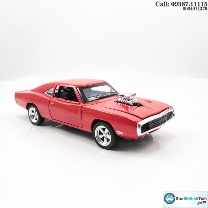 MÔ HÌNH DODGE CHALLENGER FAST AND FURIOUS RED 1:32 MINIAUTO