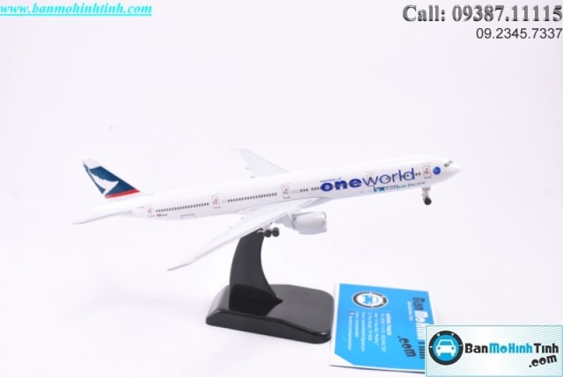 MÔ HÌNH MÁY BAY CATHAY PACIFIC AIRLINES EVERFLY 20CM