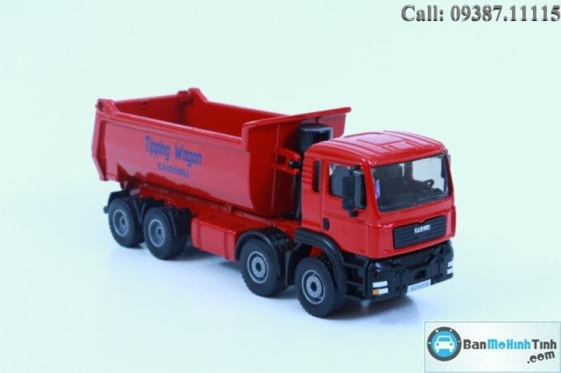 Mô hình xe Tải Red 1:50 KDW