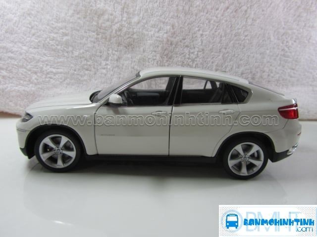 MÔ HÌNH BMW X6 WHITE 1:24 - WELLY