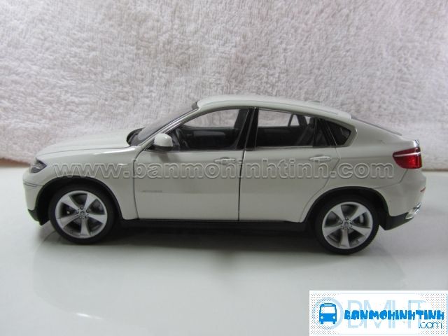 MÔ HÌNH BMW X6 WHITE 1:24 - WELLY