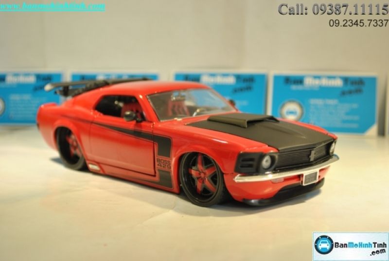 MÔ HÌNH 1970 FORD MUSTANG BOSS 429 1:24 JADA