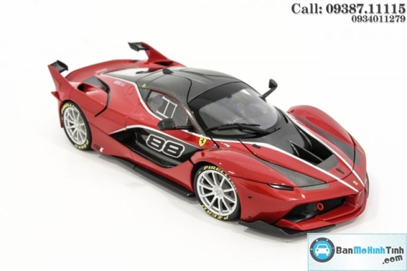 MÔ HÌNH FERRARI FXX K RED SIGNATURE 1:18 BBURAGO - MH18-16907