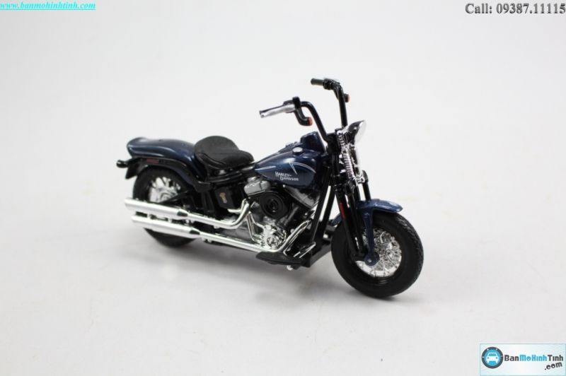  Mô hình xe mô tô Harley - Davidson FLSTSB Cross Bones 2001 1:18 Maisto 