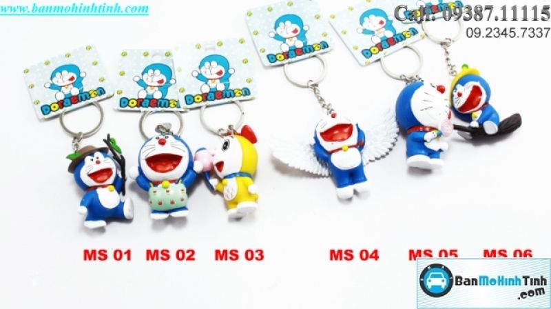 BỘ MÓC KHÓA DOREMI & DOREMON