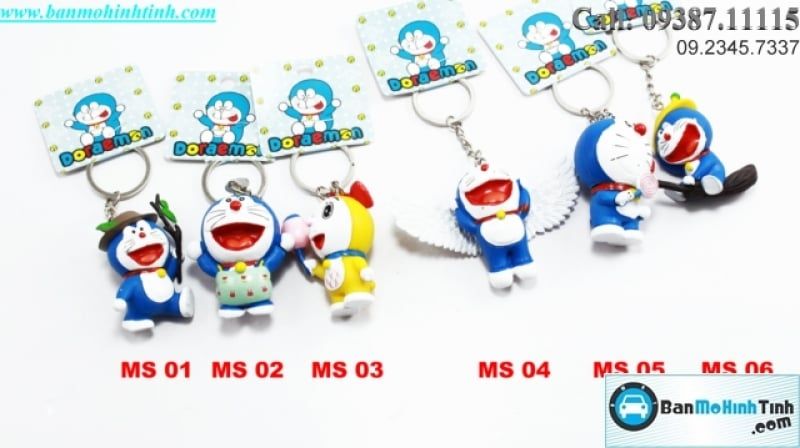 BỘ MÓC KHÓA DOREMI & DOREMON