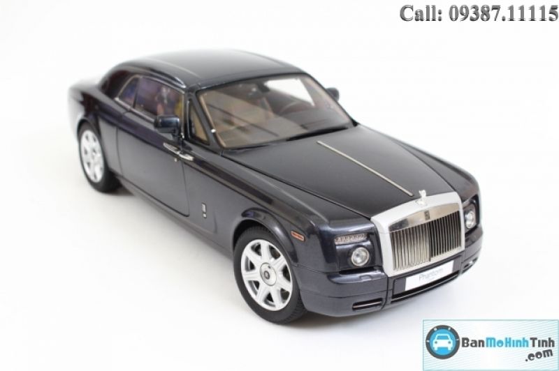  Mô hình xe Rolls Royce Phantom Coupe Darkest Tungsten 1:18 Kyosho 