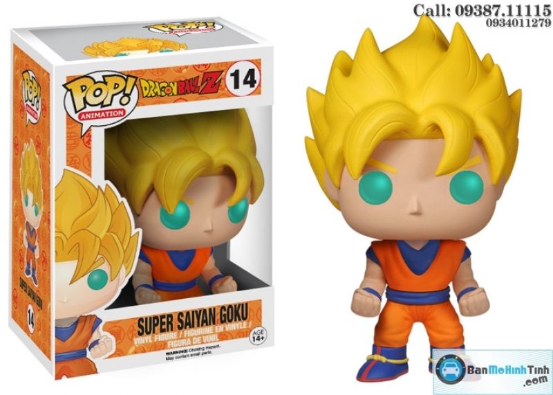 MÔ HÌNH SUPER SAIYAN GOKU-DRAGON BALL Z NO.14 FKP