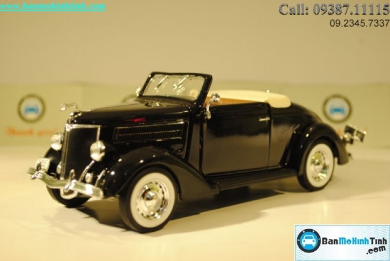MÔ HÌNH 1936 FORD DELUXE CABRIOLET 1:24 WELLY