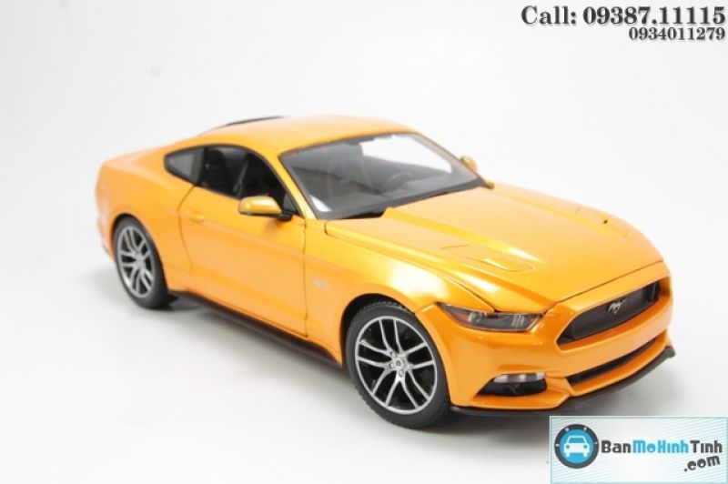 MÔ HÌNH FORD MUSTANG GT 2015 ORANGE 1:18 MAISTO MH-31197O