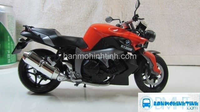  Mô hình mô tô BMW K1300R Orange 1:12 - Joycity 