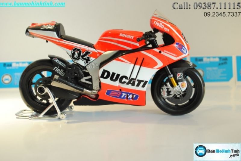 MÔ HÌNH DUCATI GP NO 4 2013 1:10 MAISTO