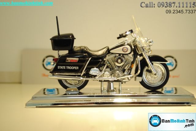  Mô hình xe mô tô  Harley Florida Hightway Patrol 1:18 Maisto 